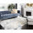 Cream/Teal Area Rug-234462313