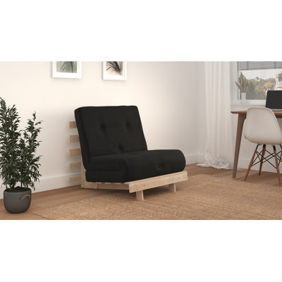 Chenango 75cm Upholstered Futon Chair