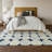 Premium Machine Washable Prisco Navy Rug-1489572068