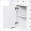 Meuble-lavabo moderne avec armoire et six tiroirs-102527765