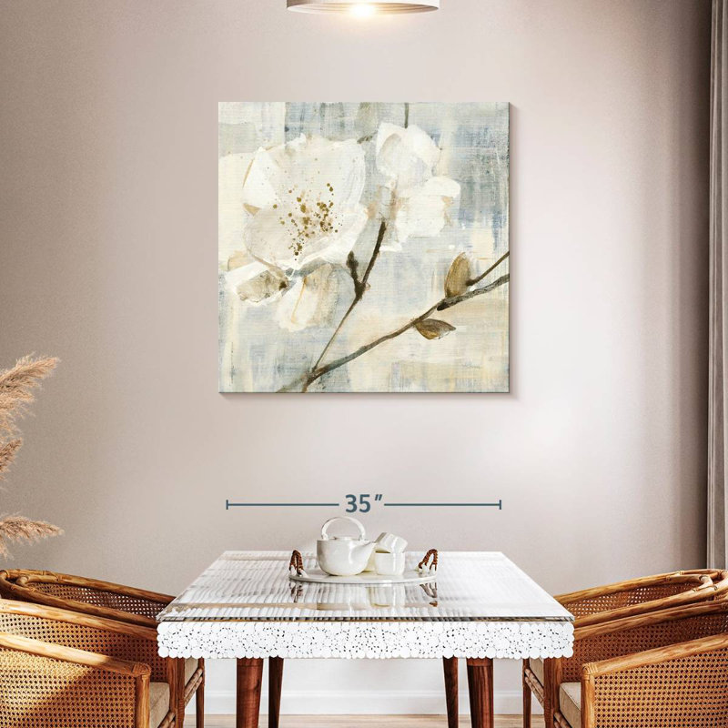Elegance I Greige, 36" H x 36" W