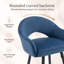 360°Swivel Upholstered Bar Stools with Iron Frame-1771031306