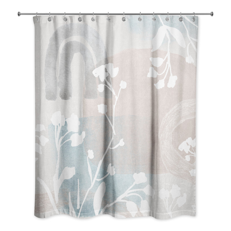 Abstract Shower Curtain