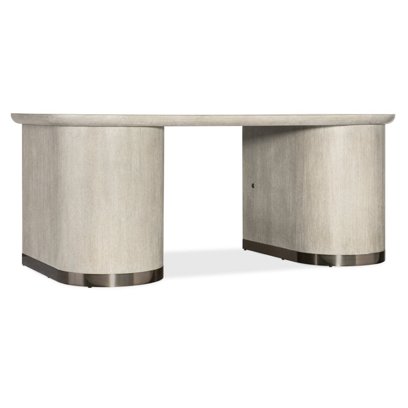 Modern Mood Solid Wood Executive Desk, Diamond