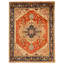 Wool Oriental Area Rug in Blue