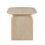 Ensemble de table de salle à manger 6 pièces avec banc, ensemble de chaises de table ovales pour 6 personnes, ensemble de salle à manger de style moderne, naturel