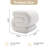 017S-S-Shape Fabric Ottoman Makeup Stool Footstool（ONLY OTTOMAN)-924078930