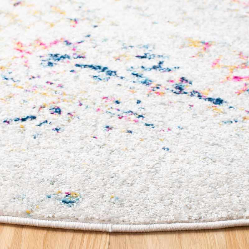 Sachiko Performance Geometric Rug, Round 10'
