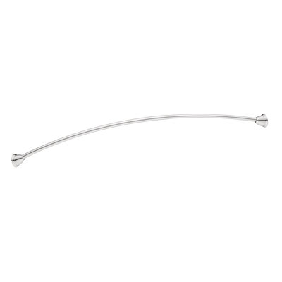 Ensemble de tringle à rideau de douche et crochet à tension réglable L 60 po Magnetix