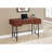 48-Inch Transitional Design Desk featuring Metal Frame with As Pic, Computer, 48 in, Storage