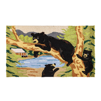 Gerrit Hand Hooked Synthetic Indoor Rug