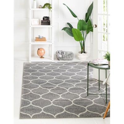 Tapis gris clair Lllan