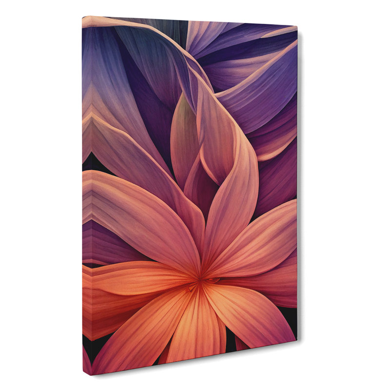 An Extraordinary Flower - Wrapped Canvas, 50cm H x 35cm W x 3cm D