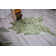 Tapis vert / blanc Robb