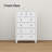 47.4" H Vertical 6-Drawer Dresser