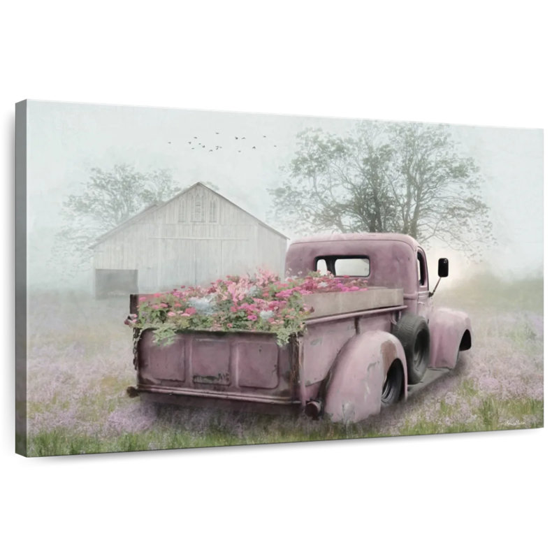 Camion rose Mehar, H 8 po x l 12 po