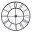 Metal Skeleton Wall Clock