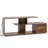 60" Tv Stand With Charging Station Storage Shelves Industrial Entertainment Center