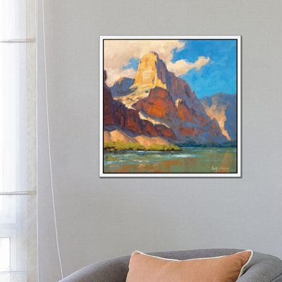 Magnolia 1 Piece Wall Art on Canvas