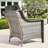 Outdoor Rattan Patio Furniture Set Of 6 With Cushions And Fire Table-1704556989