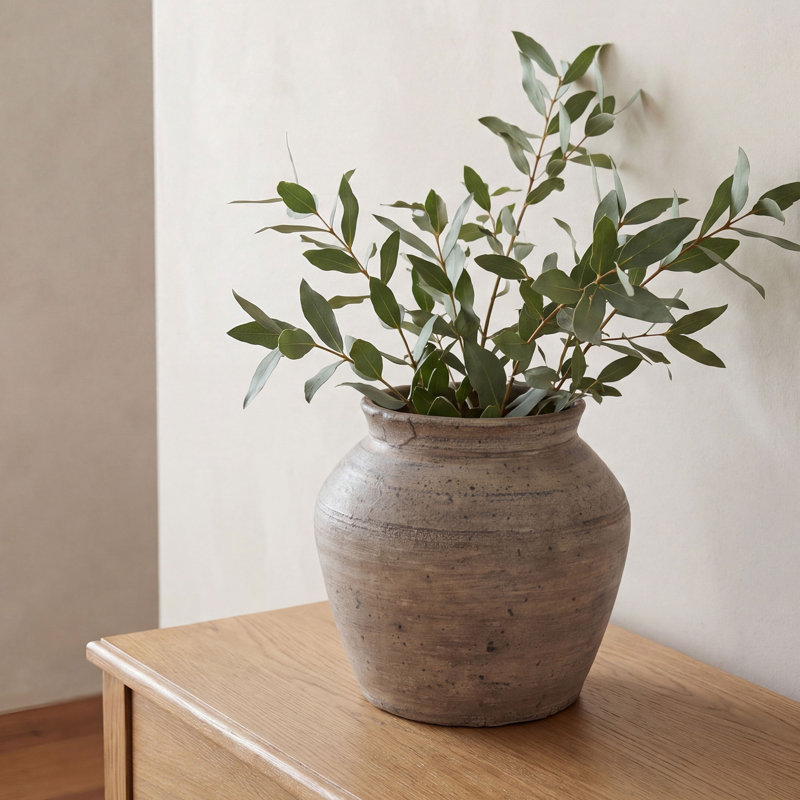 Trevi Clay Table Vase