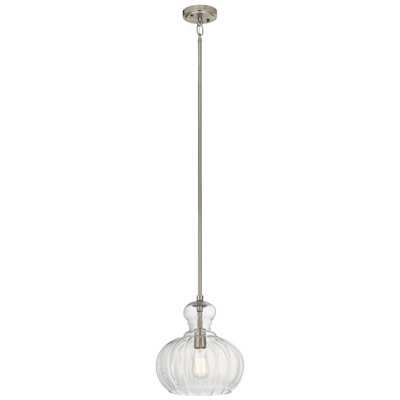 Cambree 1 - Light Brushed Nickel Single Pendant