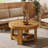 31.5" Farmhouse Solid Wood Coffee