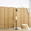 Paravent 8 panneaux pliable