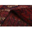 Tapis bleu marine / rouge Teimani 4 pi 2 po x 6 pi 10 po