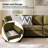 Dayman 125"W 6-Piece Modern Storage Convertible Sectional Sofa With End Table-124360549