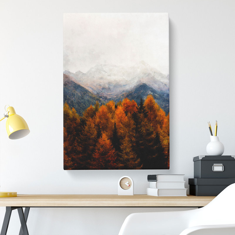 The Alps In Italy - Wrapped Canvas Print, 45cm H x 30cm W x 4cm D