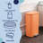 Steel Step On Kitchen Trash Can - 8 Gallons-99442546
