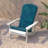 Rankins All-Weather Poly Resin Wood Adirondack Chairs with Cushions-1580249123