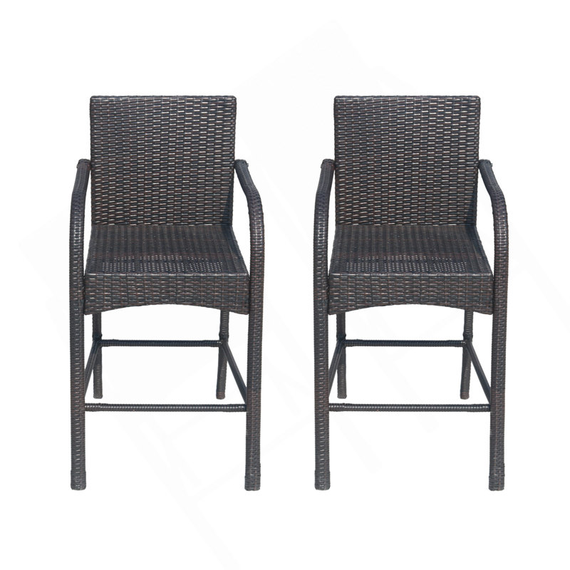  Cascada KD Barstool Chair, Brown