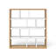 Shanisha 159 cm H x 150 cm W Room Divider Bookcase-94574691