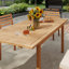 Ensemble repas d'extérieur 7 pièces avec table à rallonge en acacia Kissner