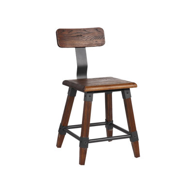 Chaise Elmwood en finition noyer