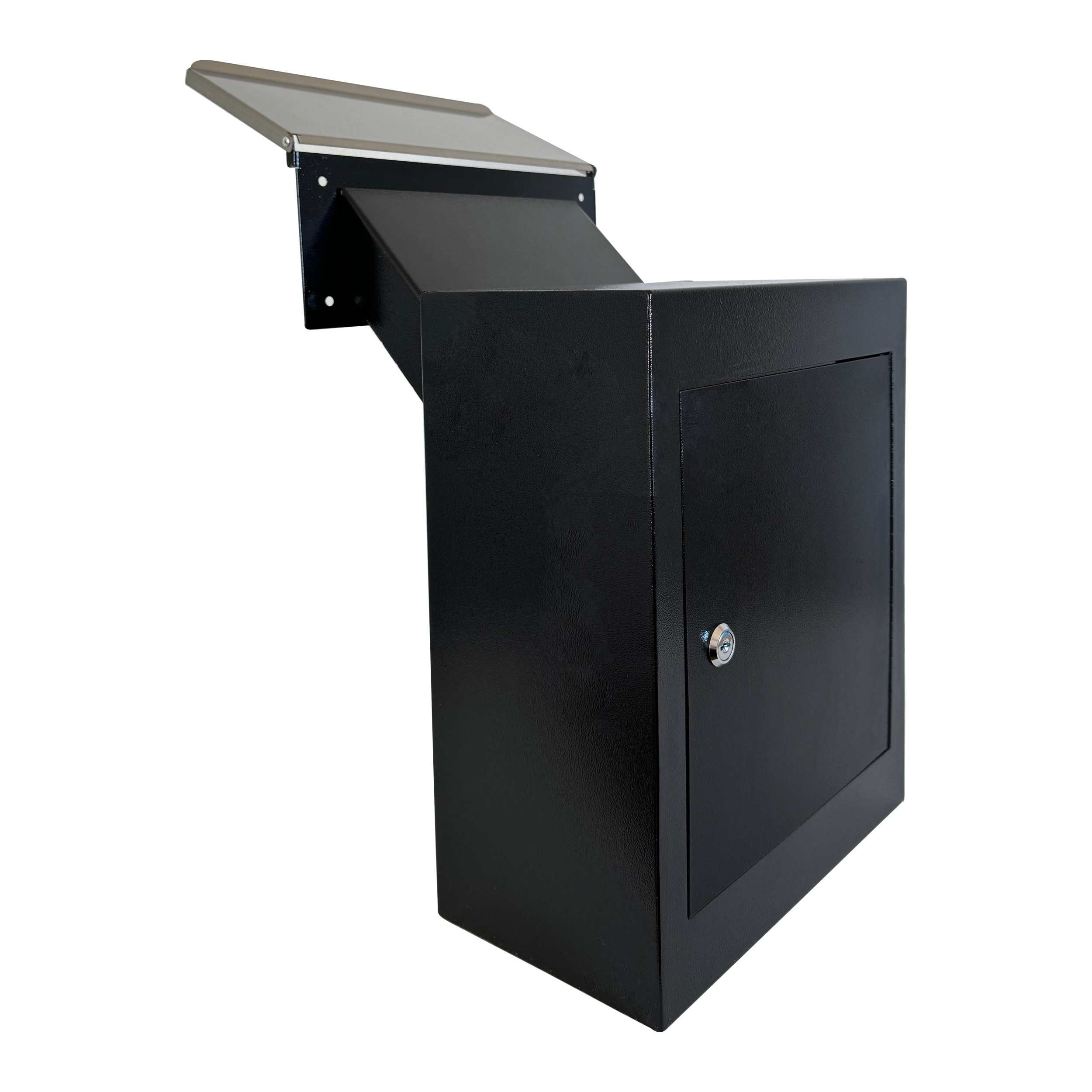 Plugsharge Through-the-wall Drop Box With Rainproof Cover | Heavy Duty ...