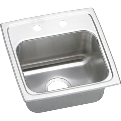Évier de cuisine encastré de 15 po x 15 po Gourmet