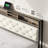 King Size Bed Frame, Platform Bed Frame With Charging Station, Upholstered Storage Headboard & Footboard Metal Slats Supports Mattress Foundation, No Box Spring Needed, Beige(No Drawers)
