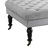 Inwood Square Cocktail Ottoman with Wheels-728329257