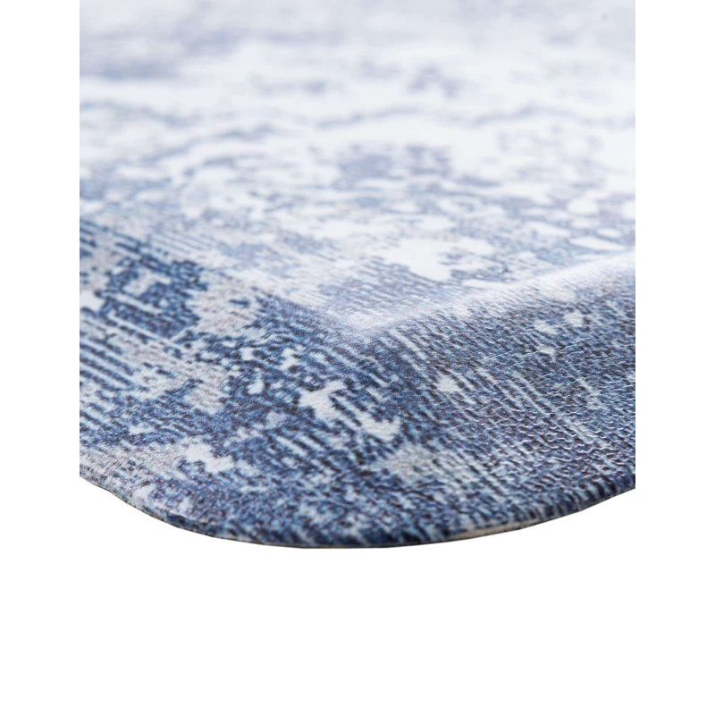 Ranson Anti-Fatigue Mat, Rectangle 2' x 5', Blue