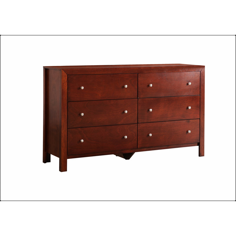La commode en bois Burlington G2400-D avec une fabrication durable et des tiroirs à glissement en douceur, parfaite pour toute chambre à coucher