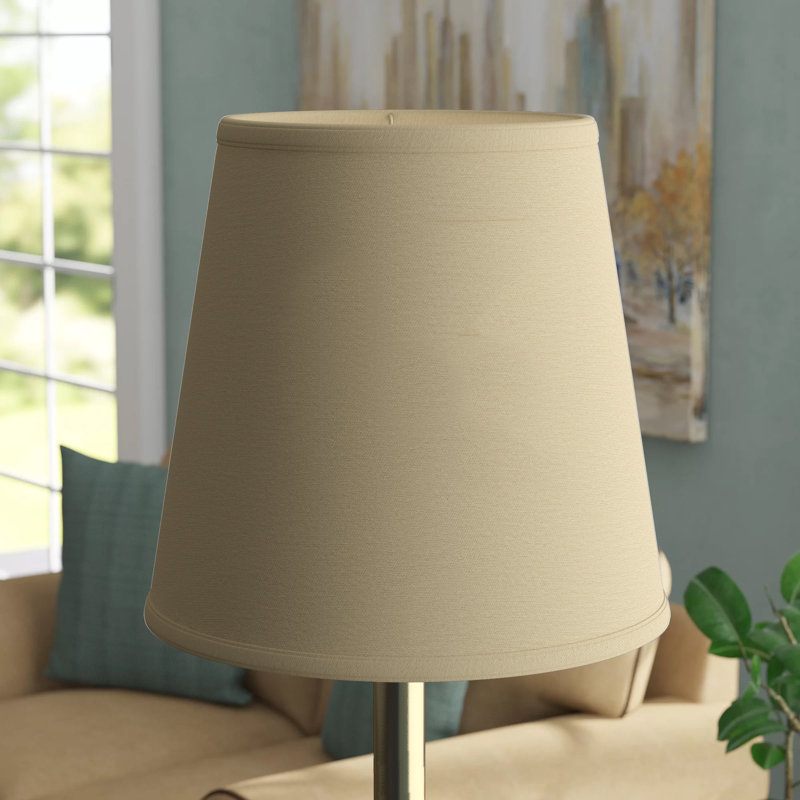  Abat-jour empire 10 po, Beige, H 15 po x l 18 po x P 18 po