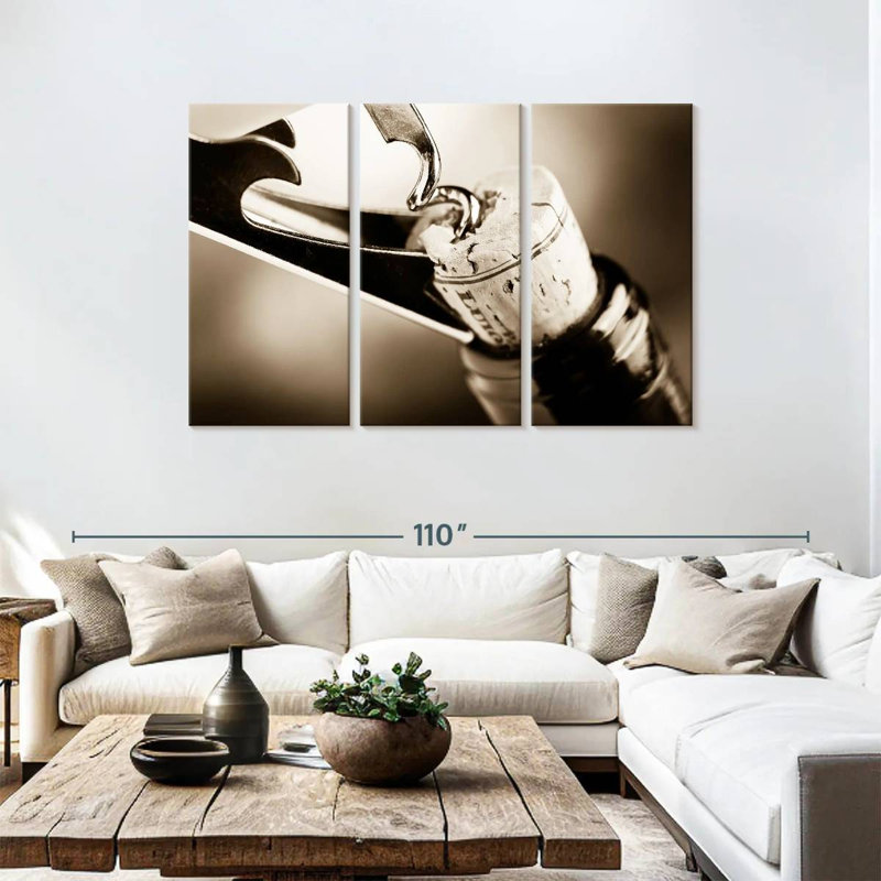 Yarlin Wine Cork, 48" H x 74" W