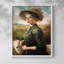 WOMEN Series cmxxi - reproduction encadrée de qualité supérieure - prête à être accrochée - aucun clou requis-2021994287-2021994279