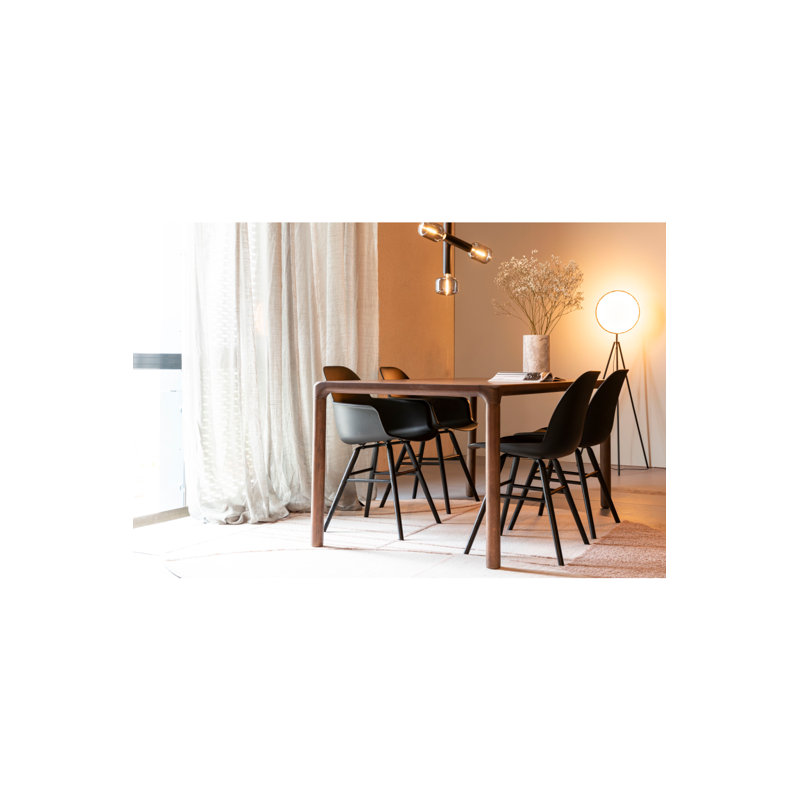 Storm Solid Wood Dining Table, 30"H x 63"L x 35"W, Natural