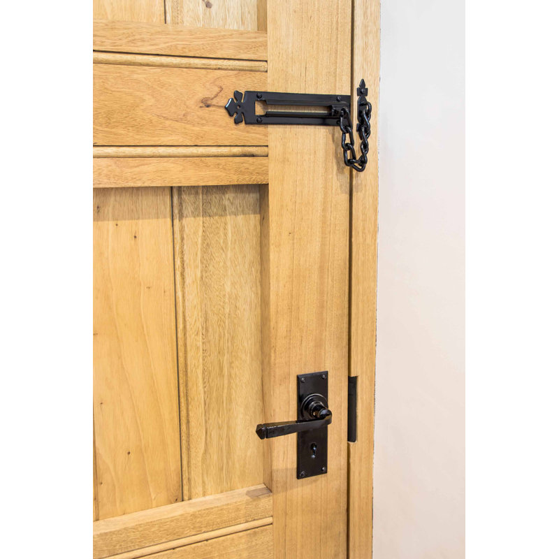 Avon Lock Door Handle, Black