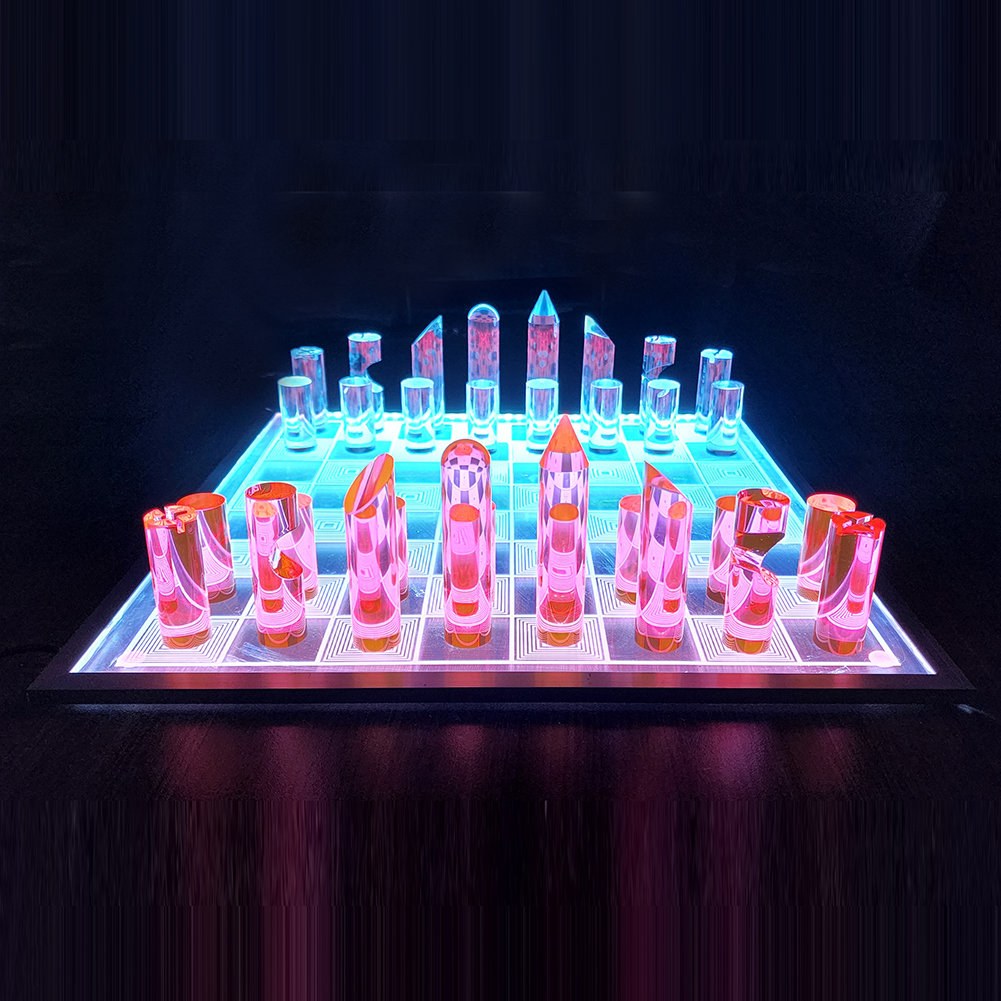 Light Glowing Chess Set