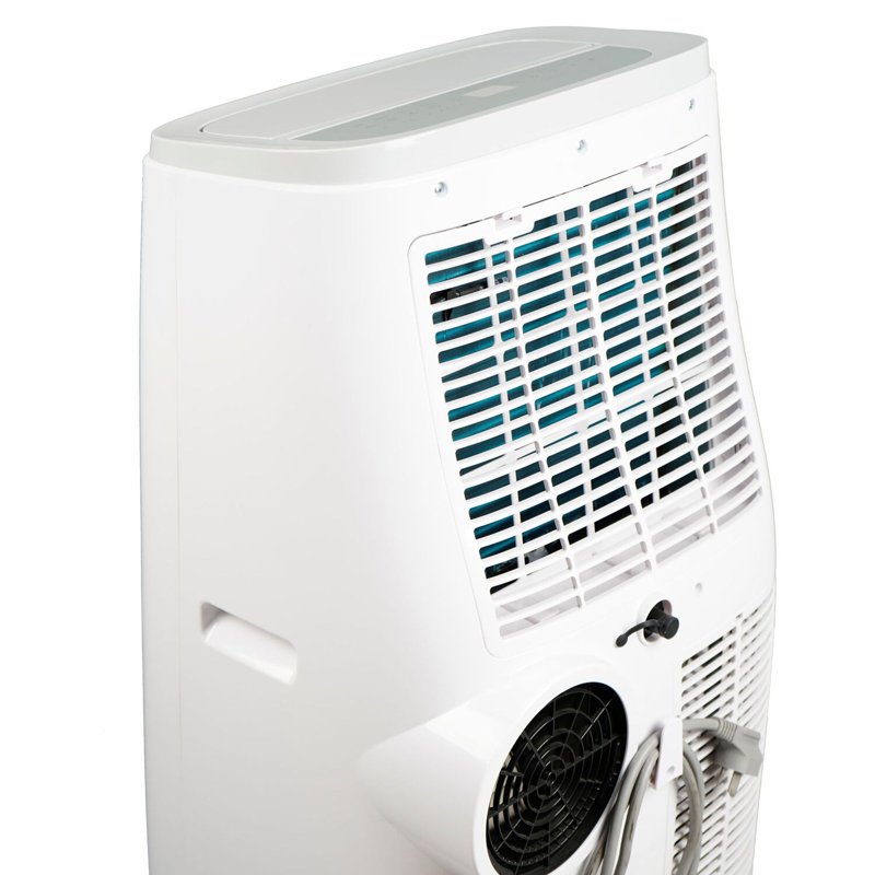 JHS 14,000 BTU White Portable Air Conditioner with Remote